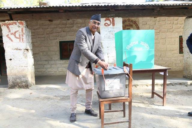 (फोटोः प्रधानमन्त्री शेर बहादुर देउवाको फेसबुकबाट)