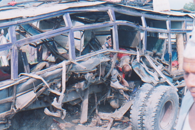 A total of 38 persons including 35 civilians and 3 security persons died in the incident where Maoists trapped a public bus in landmine at Badarmudhe stream of Kalyanpur VDC, which lies at Madi area of Chitwan district in mid region of Nepal. 16 women, 15 men and 7 children were among those killed.